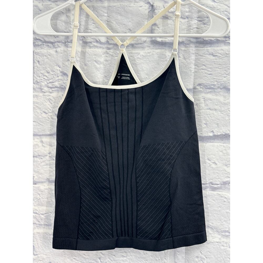 Nike Black and White Long Sleeve Top